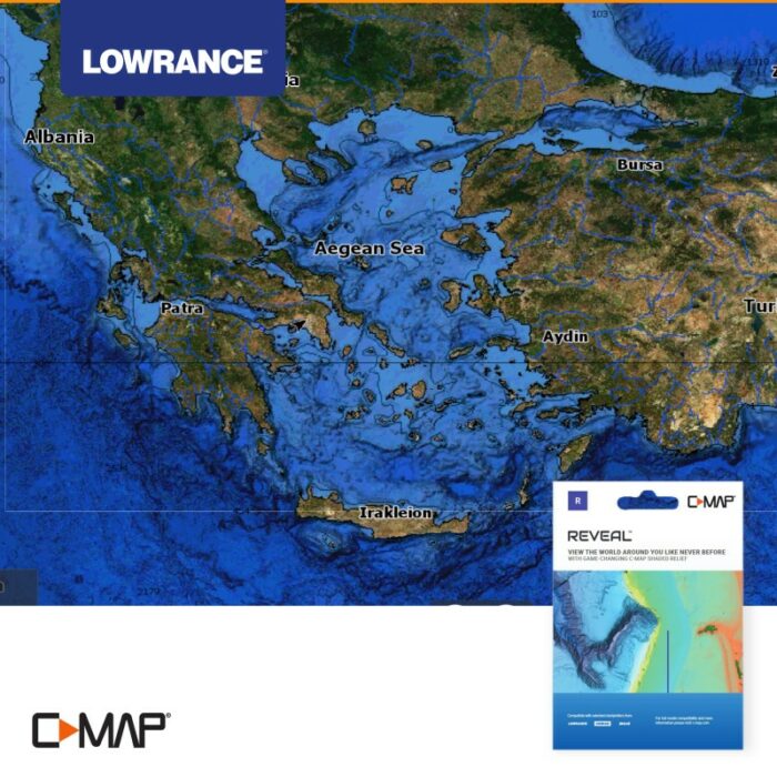 Lowrance Χάρτης C map