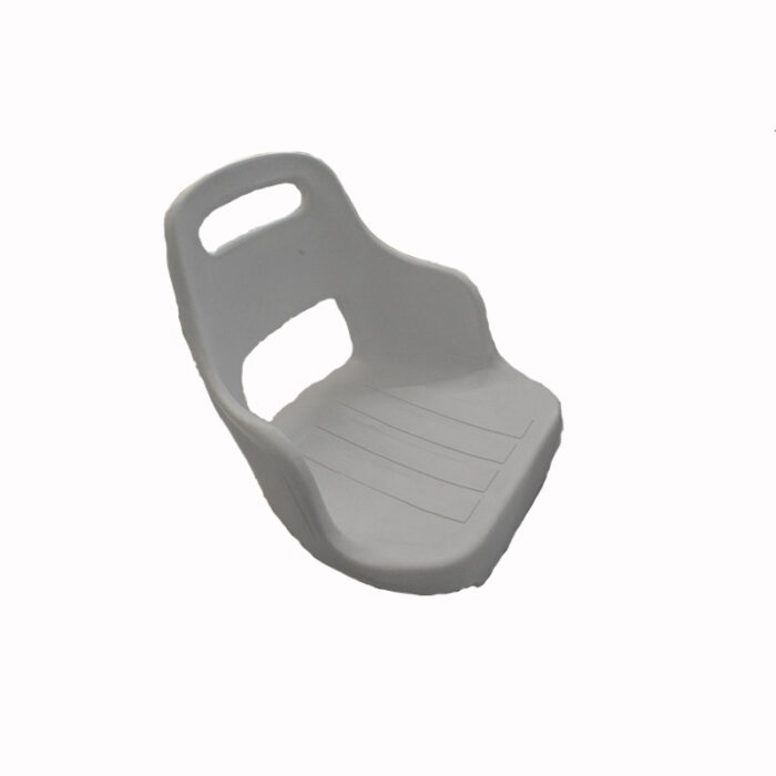 Κάθισμα Πλαστικό Λευκό L38xW49xH40cm